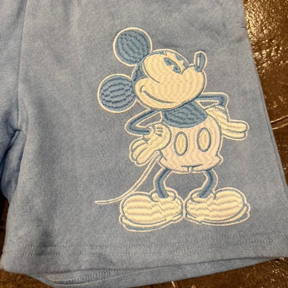 Mickey mouse blue and white